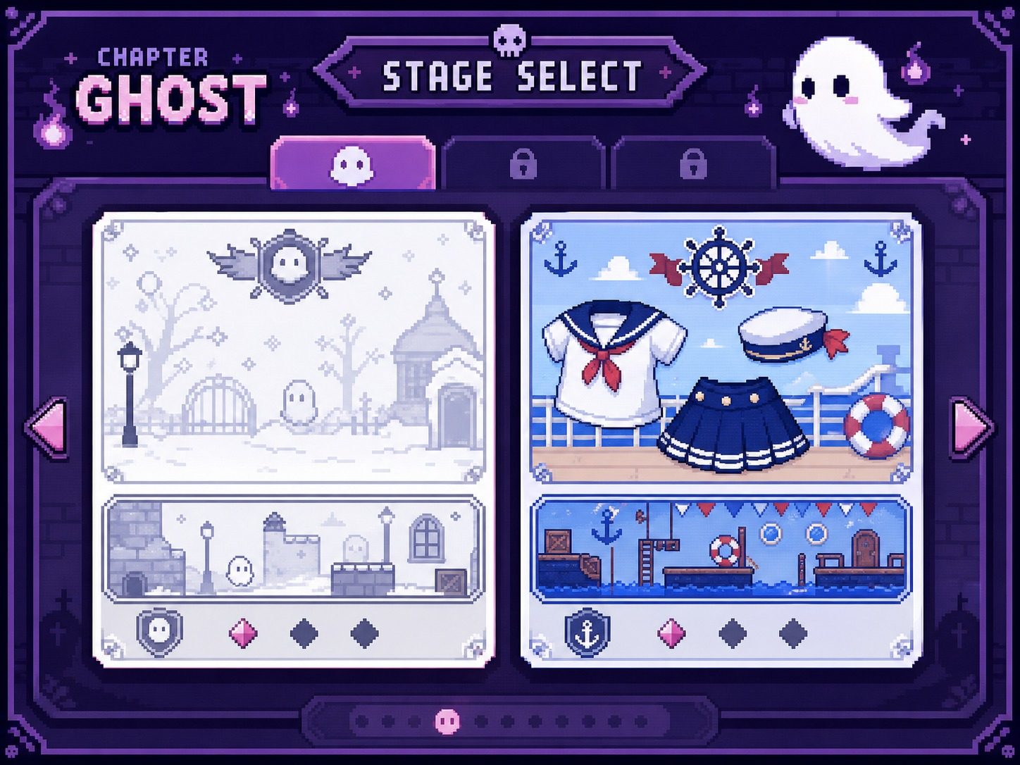 色情猜拳GHOST篇 水手服舞台 专题图 2